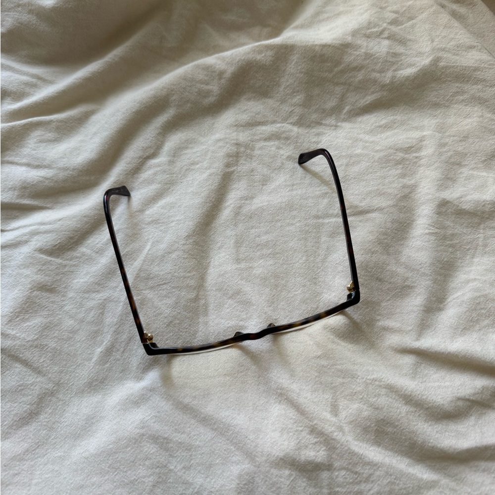 Oliver Peoples Tortoiseshell Rectangular Eyeglass… - image 2